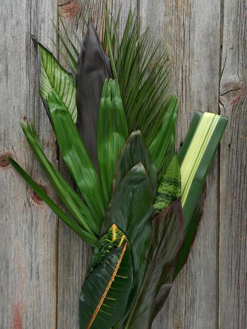 TROPICAL FOLIAGE BOUQUET  ASSORTED